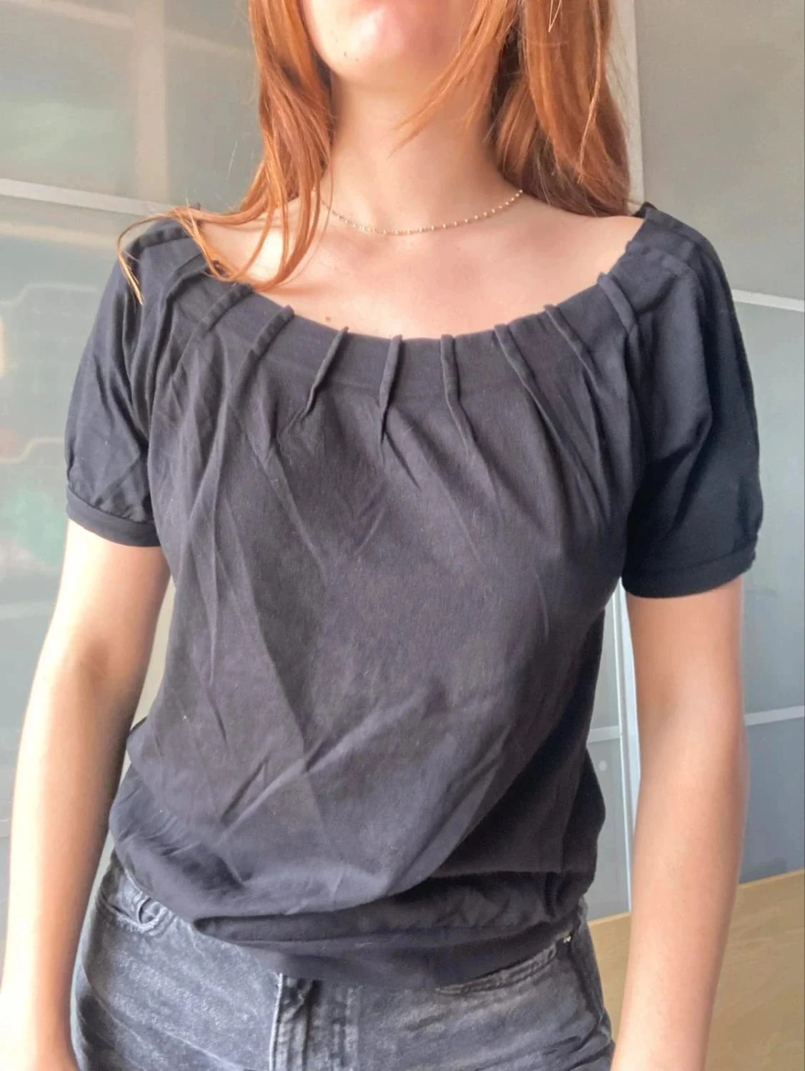 Top t-shirt mango maat S – photo 3